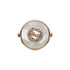Gucci Interlocking Ring in pink gold, mop, diamonds, gg pavé YBC786765001
